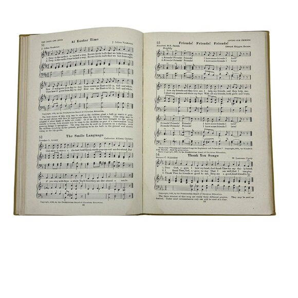 When the Little Child Wants to Sing Hymnal Music Book - Picture 5 of 11